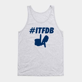 ITFDB LA Hands, Blue Tank Top